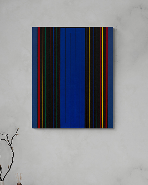 Gemaelde: Farbfeld minimalistisch KH#341