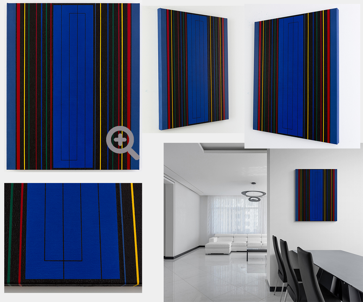 Gemaelde: Farbfeld minimalistisch KH#341